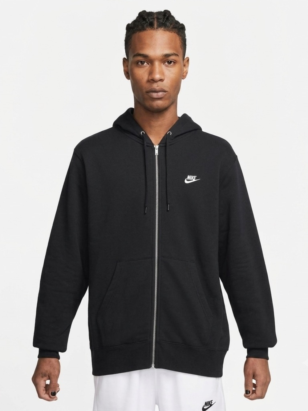 Jordan Jumpman Air Fleece Full-Zip Hoodie Black Men's XL Extra Length